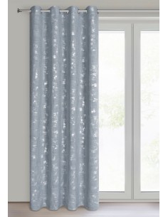 ZASŁONA GOTOWA SOLANA 140 X 250 CM JASNONIEBIESKI 2