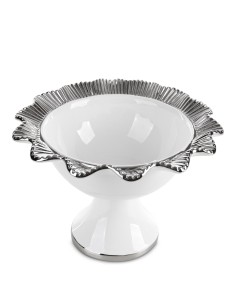 MISA DEKORACYJNA BETSY (01) O 28 X 22 CM KREMOWY