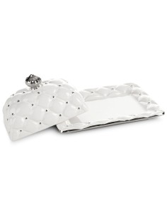 CERAMIKA 21 X 15 X 10 CM BIAŁY 2