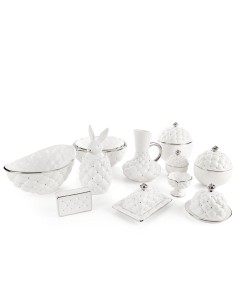 CERAMIKA 13 X 5 X 8 CM BIAŁY 2