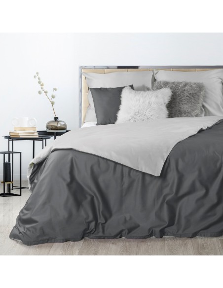 KOMPLET POŚCIELI NOVA3 220 X 200 CM JASNOSZARY