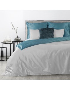 KOMPLET POŚCIELI NOVA3 220 X 200 CM JASNOSZARY