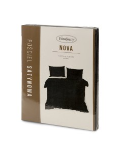 KOMPLET POŚCIELI NOVA3 220 X 200 CM CZARNY 2