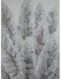 OBRAZ 630 90 X 120 CM SZARY