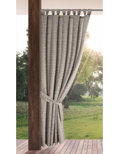 ZASŁONA GOTOWA GARDEN 10 NA SZELKACH 155 X 240 CM BRĄZOWY 2