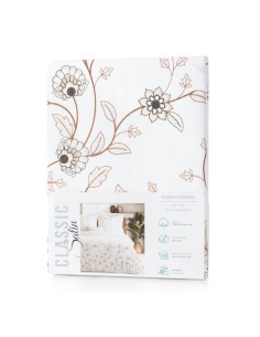 KOMPLET POŚCIELI SATYNOWEJ SPRING 44 140 X 200 CM BIAŁY 2