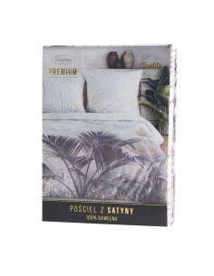 KOMPLET POŚCIELI SATYNOWEJ PREMIUM23 160 X 200 CM KREMOWY 2