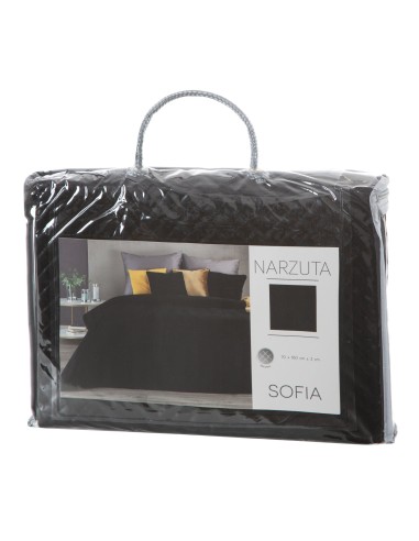 NARZUTA SOFIA 70 X 160 CM CZARNY