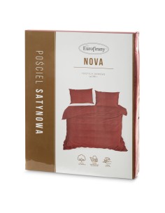 KOMPLET POŚCIELI NOVA3 180 X 200 CM MARSALA 2