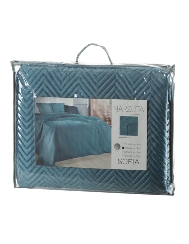 NARZUTA SOFIA 70 X 160 CM NIEBIESKI