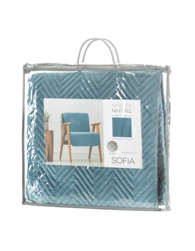 NARZUTA SOFIA 70 X 160 CM NIEBIESKI