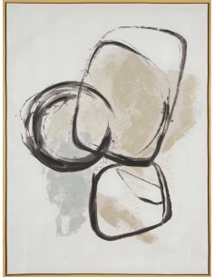 OBRAZ 579 60 X 80 CM BEŻOWY