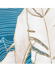 OBRAZ 677 50 X 70 CM TURKUSOWY 2