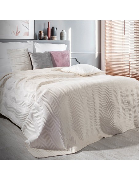 NARZUTA SOFIA 170 X 210 CM KREMOWY