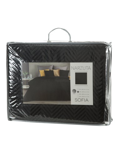 NARZUTA SOFIA 170 X 210 CM CZARNY