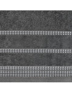 RĘCZNIK AMANDA (04) 70 X 140 CM STALOWY 2