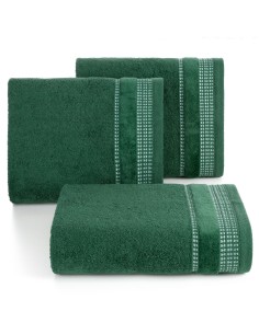 RĘCZNIK AMANDA (06) 50 X 90 CM BUTELKOWY ZIELONY