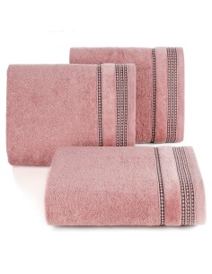 RĘCZNIK AMANDA (10) 50 X 90 CM PUDROWY RÓŻ