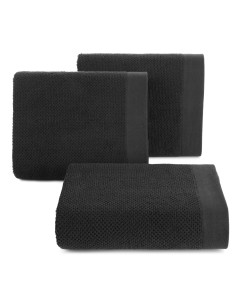 RĘCZNIK RISO (08) 50 X 90 CM CZARNY