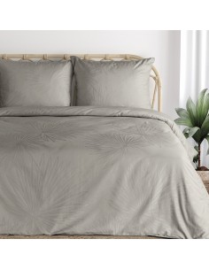 KOMPLET POŚCIELI ŻAK 160 X 200 CM SZAROBEŻOWY