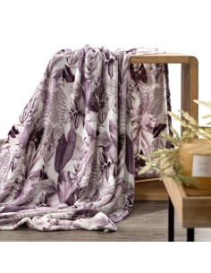 KOC DAVOS 2 150 X 200 CM FIOLETOWY