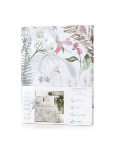 KOMPLET POŚCIELI SATYNOWEJ SPRING 47 140 X 200 CM BIAŁY 2