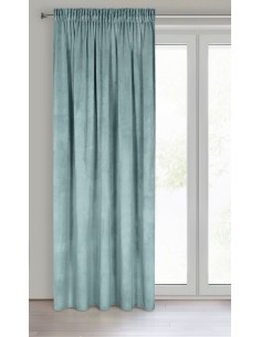 ZASŁONA GOTOWA D91 ROSA NA TAŚMIE 140 X 270 CM SZAŁWIOWY 2