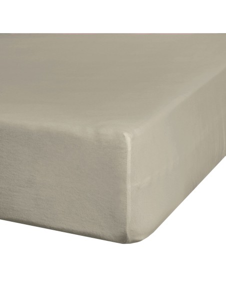 PRZEŚCIERADŁO JERSEY3 140 X 200 X 30 CM BEŻOWY