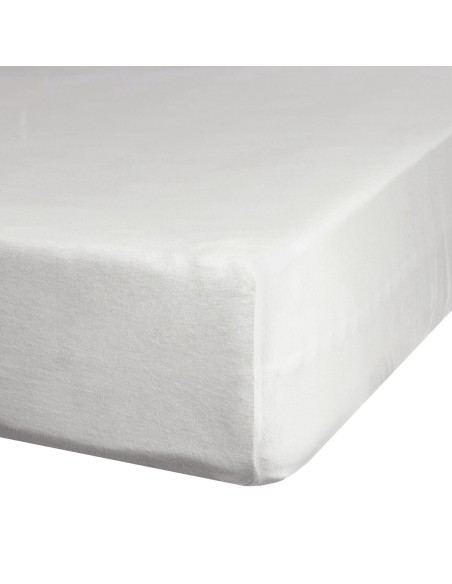 PRZEŚCIERADŁO JERSEY3 240 X 220 X 30 CM JASNOKREMOWY