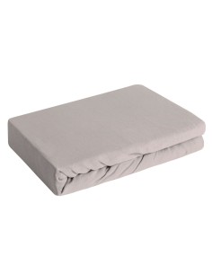 PRZEŚCIERADŁO JERSEY3 240 X 220 X 30 CM JASNOSZARY