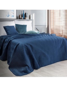 NARZUTA SOFIA 200 X 220 CM GRANATOWY