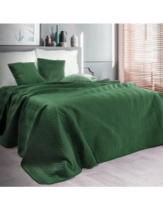 NARZUTA SOFIA 200 X 220 CM CIEMNOZIELONY