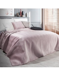 NARZUTA SOFIA 230 X 260 CM PUDROWY RÓŻ