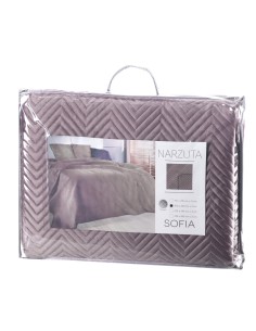 NARZUTA SOFIA 230 X 260 CM PUDROWY RÓŻ 2