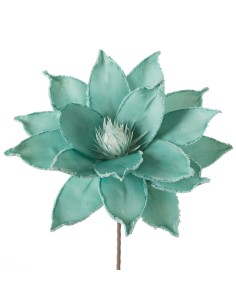 KWIAT FLORE 732 FI 38 X 78 CM TURKUSOWY