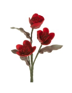 KWIAT FLORE 518 O 20 X 63 CM CZERWONY