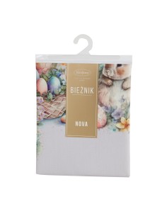 OBRUS EASTER 40 X 140 CM BEŻOWY 2