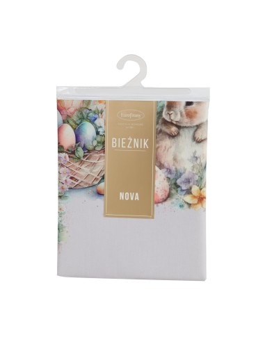 OBRUS EASTER 40 X 140 CM BEŻOWY