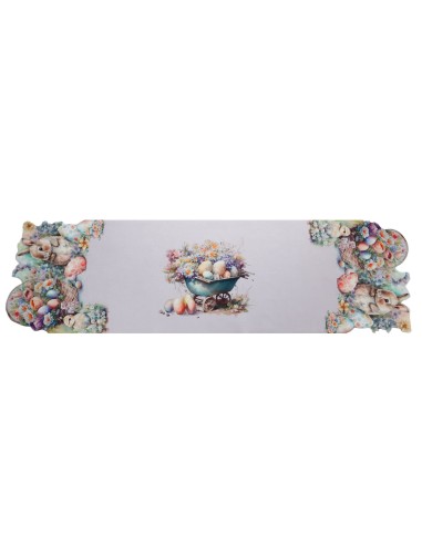 OBRUS EASTER 40 X 140 CM BEŻOWY