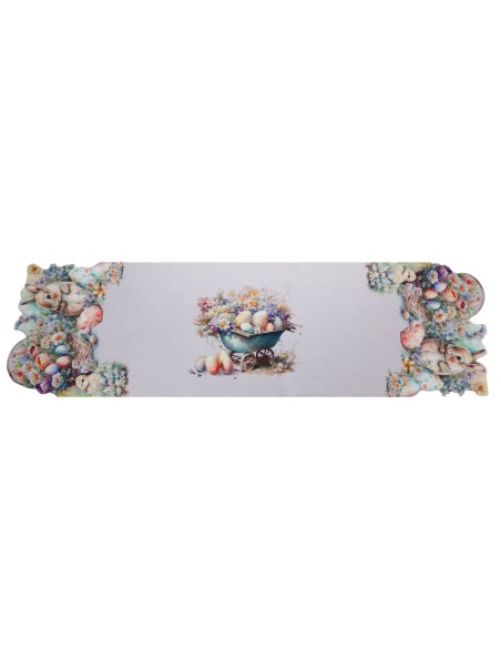 OBRUS EASTER 40 X 140 CM BEŻOWY