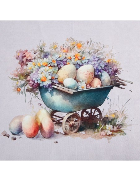 OBRUS EASTER 40 X 140 CM BEŻOWY