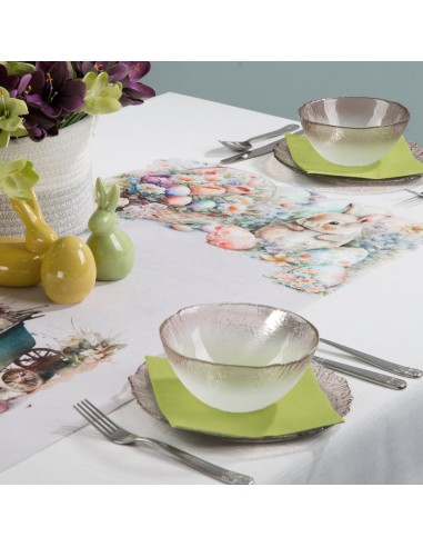 OBRUS EASTER 40 X 140 CM BEŻOWY