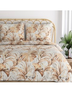 KOMPLET POŚCIELI BAWEŁNIANEJ POLA 220 X 200 CM BIAŁY