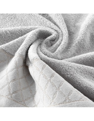 RĘCZNIK LAYLA (04) 30 X 50 CM SREBRNY