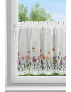 FIRANA GOTOWA BELLA NA TAŚMIE 150 X 60 CM BIAŁY