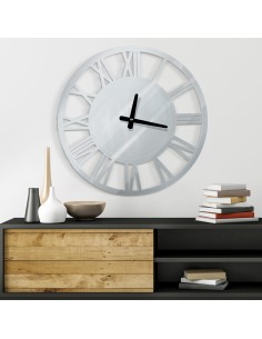 ZEGAR DEKORACYJNY 32 O 60 X 5 CM STALOWY 2