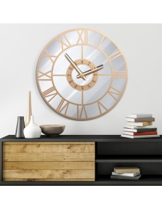 ZEGAR DEKORACYJNY 33 O 60 X 5 CM ZŁOTY 2