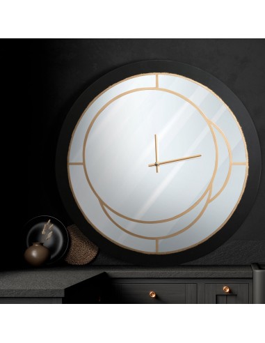 ZEGAR DEKORACYJNY 34 O 60 X 5 CM STALOWY