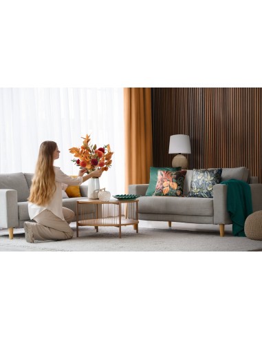 POSZEWKA GAJA 2 60 X 60 CM GRAFITOWY