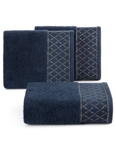 RĘCZNIK LAYLA (08) 70 X 140 CM GRANATOWY